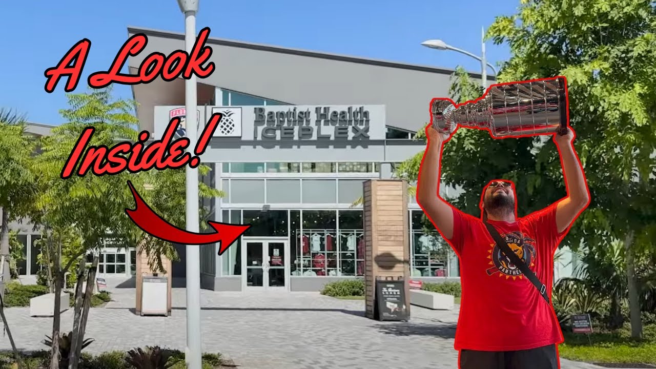 Exploring the BRAND NEW Florida Panthers Practice Facility & Team Store | Lunch at The Federal