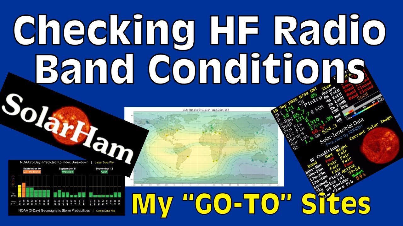 Checking HF Radio Band Conditions - My &ldquo;GO-TO&rdquo; Sites