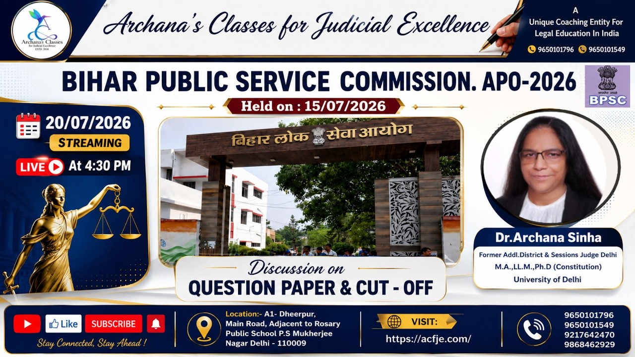 BPSC - BIHAR APO -2026 Discussion on Question Paper & Cut - off ||
