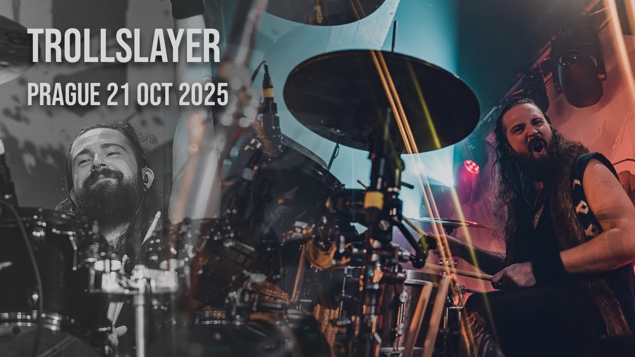 Wind Rose — Trollslayer [LIVE DRUM CAM] — Prague 2025