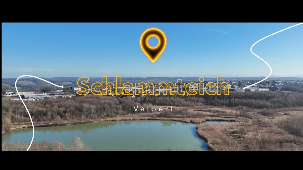 Wanderung und Drohnenflug am Schlammteig in Velbert / Kalksteinbruch Wülfrath / DJI Mini 4 Pro