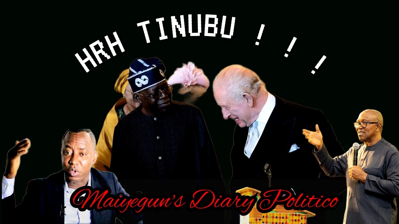 Tinubu, His Wife Treated To A Royal Reception By King Charles; Sowore, Obidients Tackles Each Other