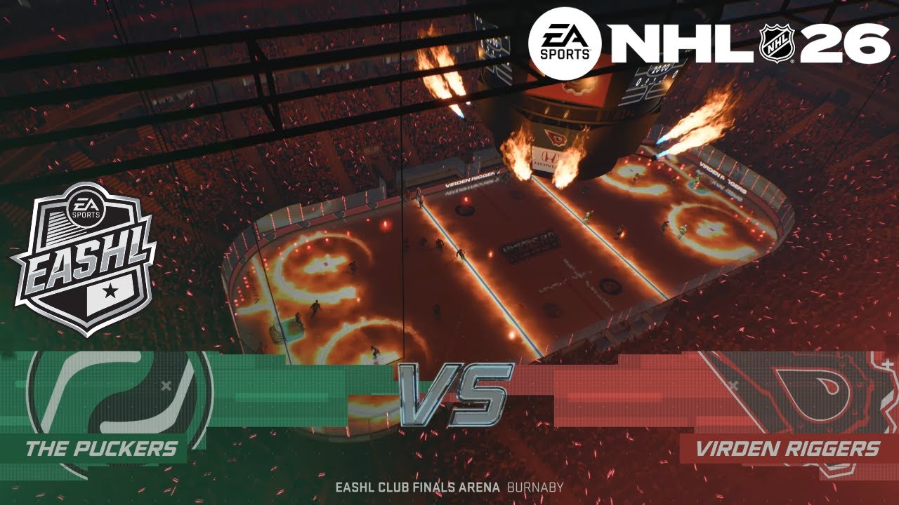 The Puckers vs. Virden - NHL 26 EASHL 6v6 Playoffs RD2 GM4 (2A) (S3) 2-28-26 (4K)