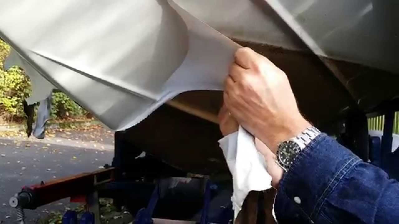 Antifouling, how to remove the easy way