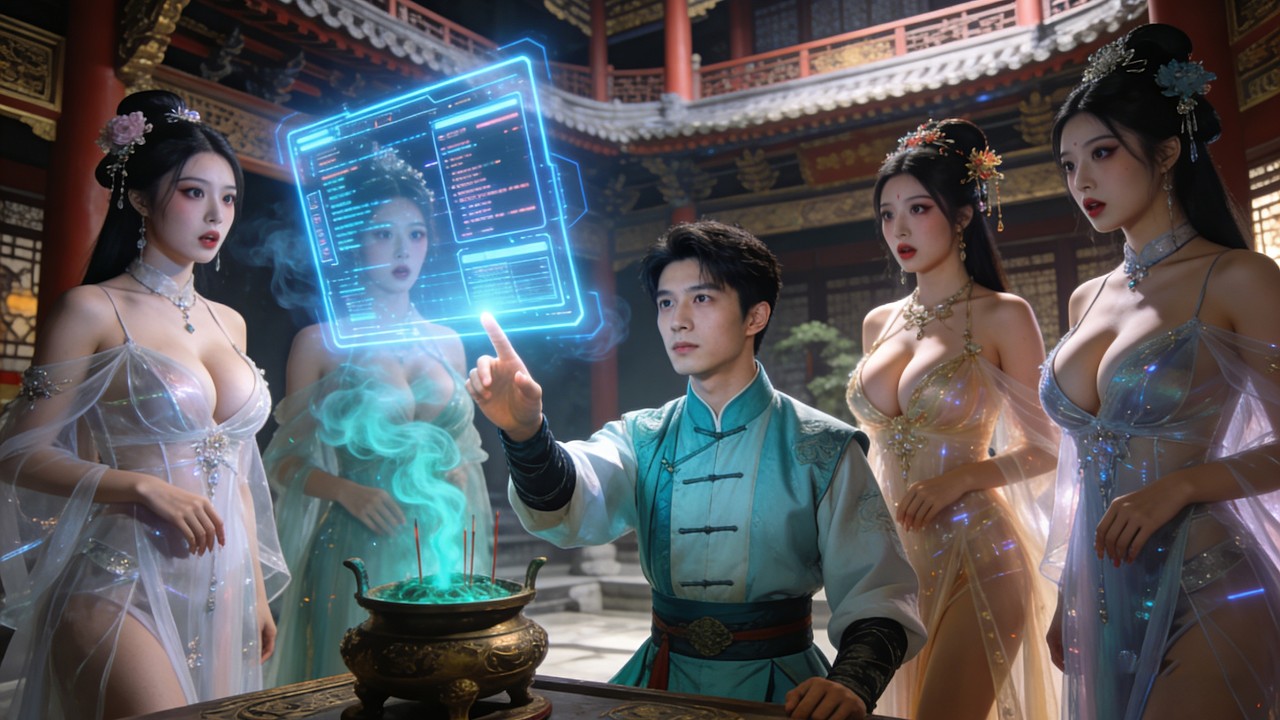 外賣小夥意外穿越成假太監，和公主洗澡皇後同榻，精力太旺盛連女帝都遭不住了!JDDJ