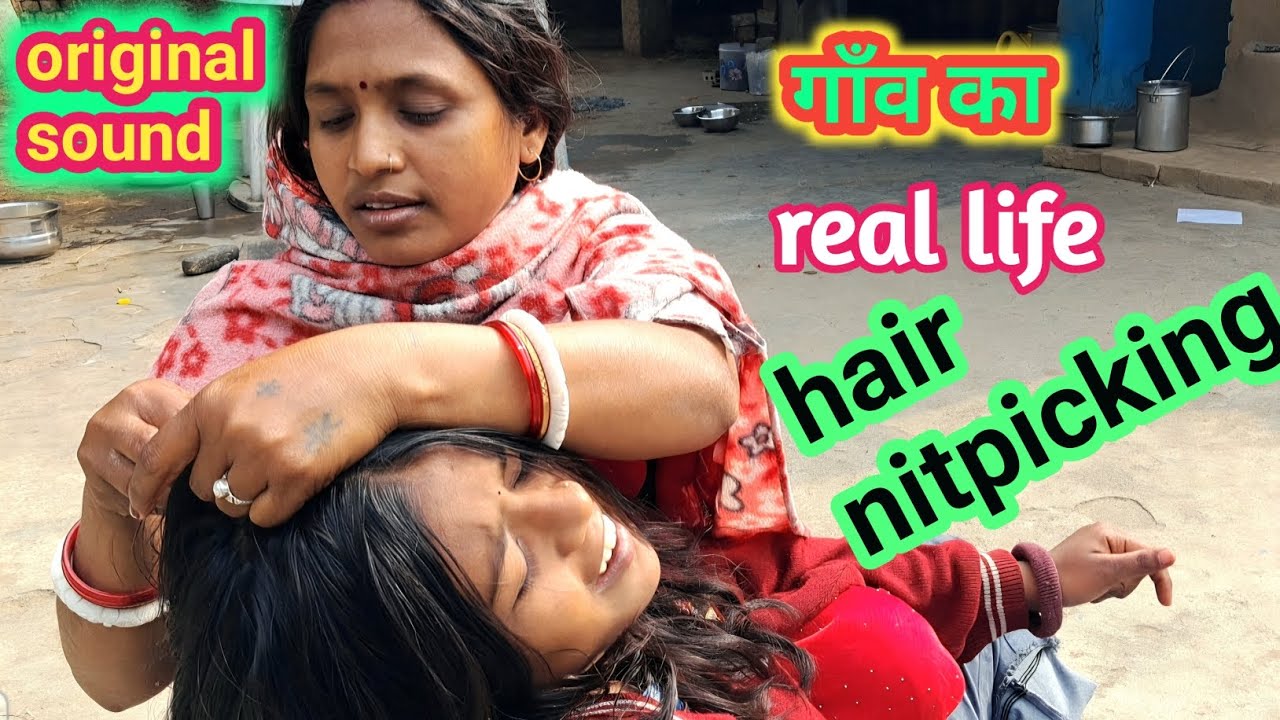 Ashmita Kumari Ka Hair Care Day 💕 | Nitpicking & Combing | Family Vlog