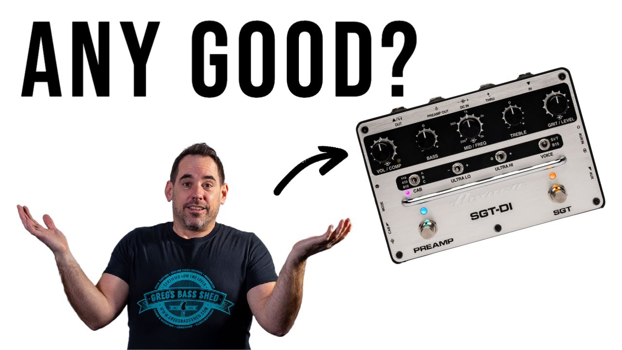 Насколько хороша басовая педаль AMPEG SGT-DI? || Обзор и демонстрация (№ 210)