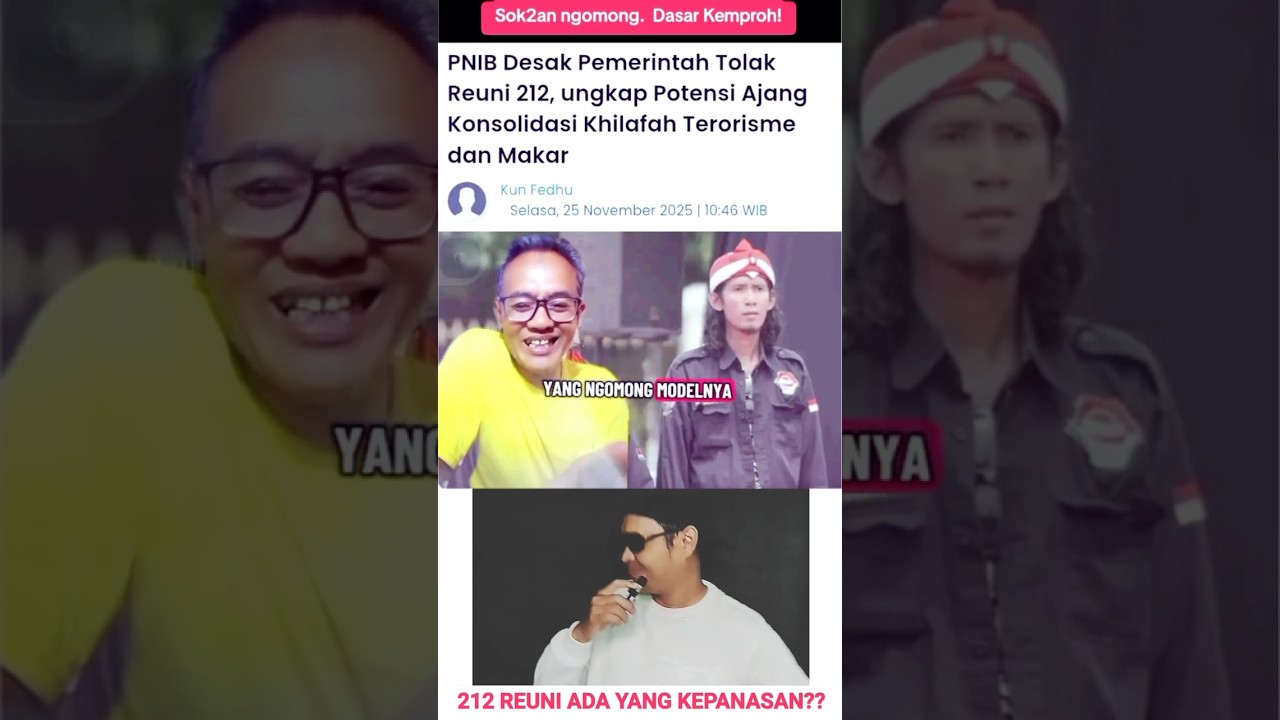 PNIB Tolak Reuni 212 ? #pnib #212 #reuni212 #hrs #ibhrs #ormas #islam #masyarakat #pemerintah #viral