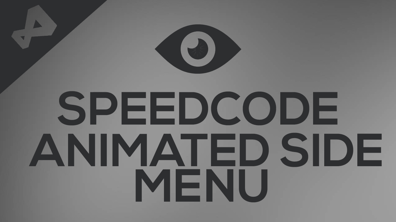 Speedcode #2 | Animated Side Menu VB.NET