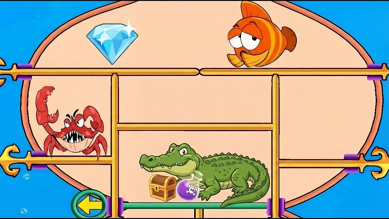 Save the Fish |Pull The Pin |Fish Pin Game |Android Gameplay Walkthrough |Part 45 level 1200 to 1250