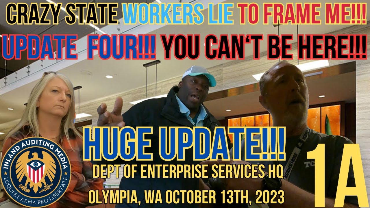 CRAZY STATE WORKERS LIE TO FRAME ME!!! UPDATE FOUR!!!