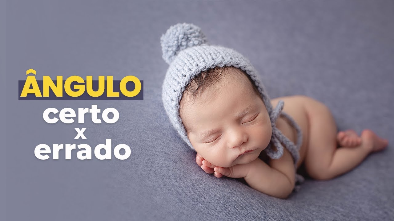 ÂNGULO CERTO X ERRADO |  Fotografia Newborn