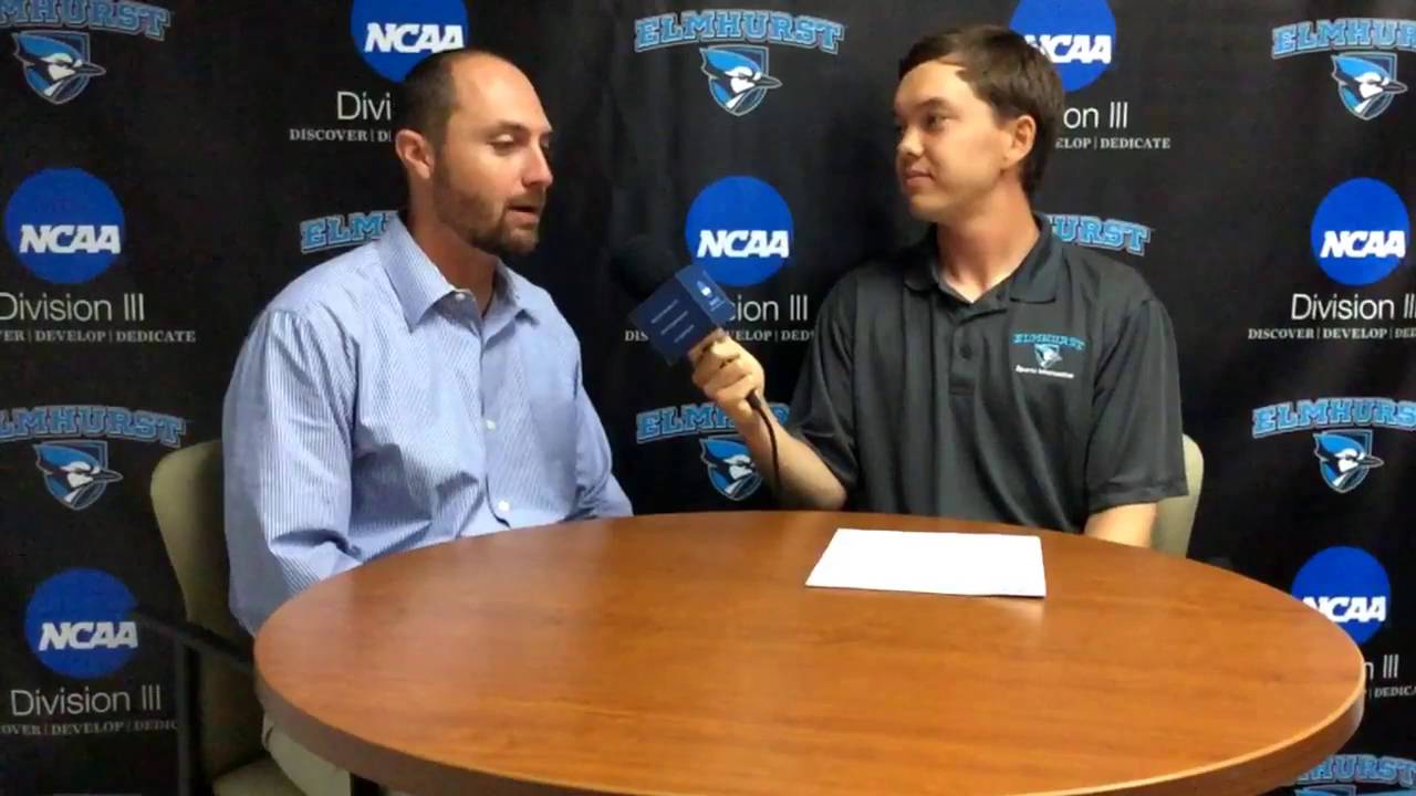 Elmhurst Football Coach Ron Planz talks with BluejayTV on 9/12/16