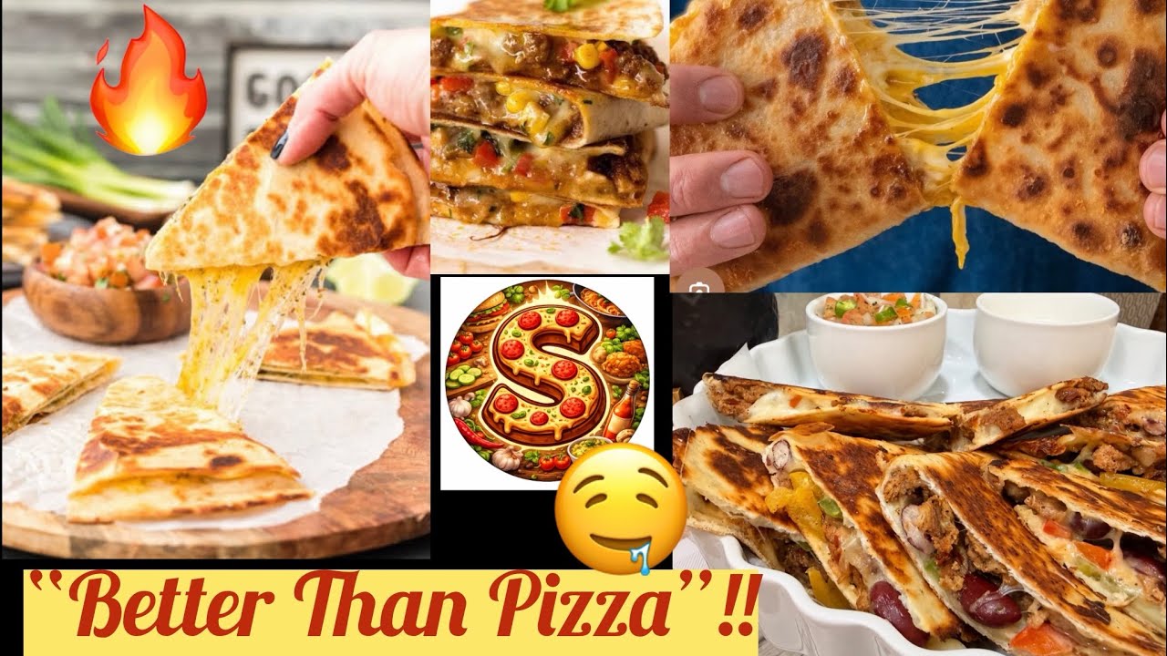 This Cheesy Quesadilla Will Make You Forget Pizza🔥🤯