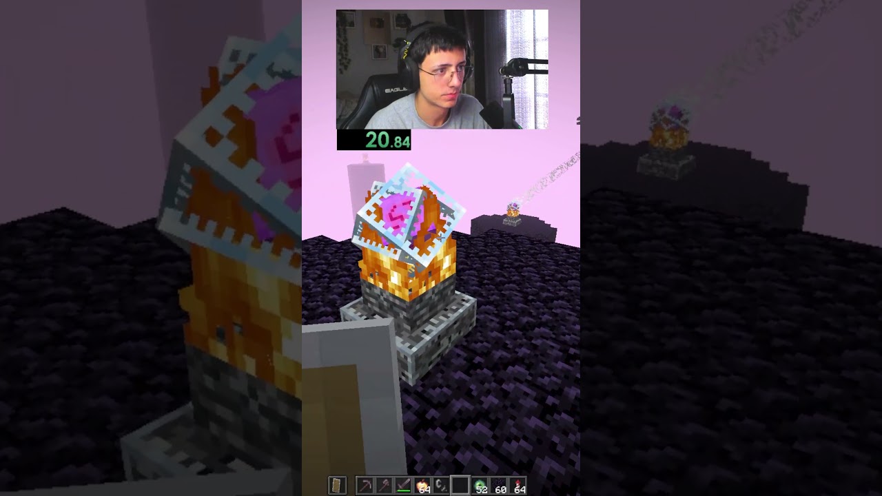 MINECRAFT SPEED RUN WORLD RECORD #yurizingod #minecraft #minecraftmemes