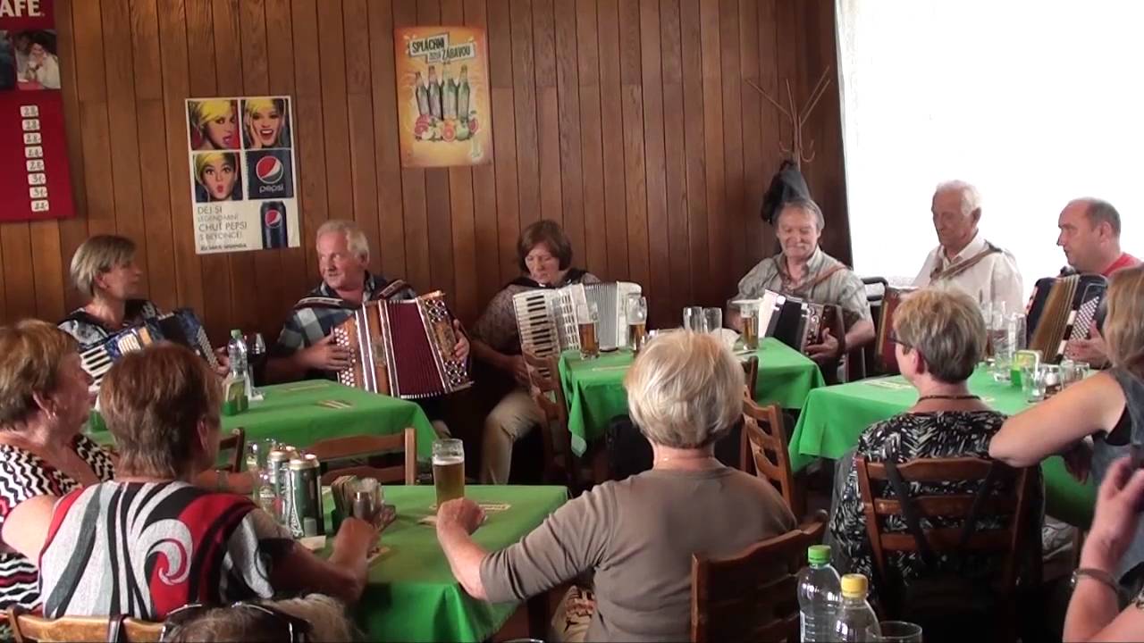 ... z KLUBU HARMONIKÁŘŮ FRANTY KOPECKÉHO  restaurace  Meteor  Praha-Libeň  18.7.2016