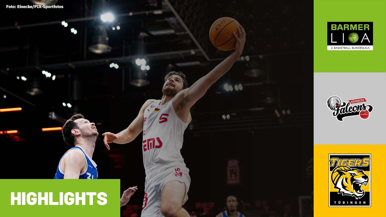 ProA: Nürnberg Falcons BC vs. Tigers Tübingen | Highlights
