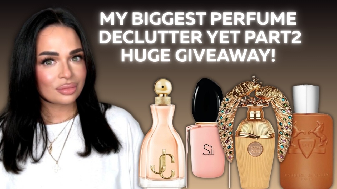 I GOT RID OFF 85 PERFUMES!! MASSIVE GIVEAWAY & SPRING PERFUME CLEAR OUT  | Paulina&Perfumes