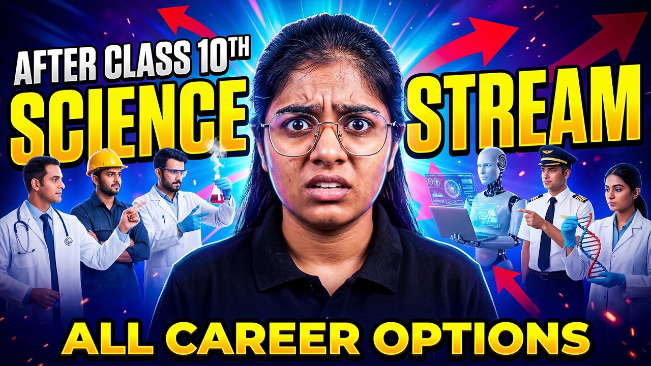🔥 After Class 10 Science Stream | ALL Career Options Explained 🚀