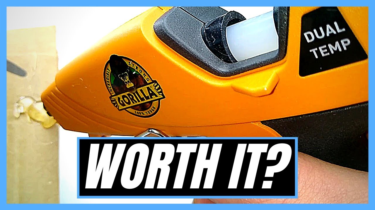 Обзор полноразмерного клеевого пистолета Gorilla! (Лучший клеевой пистолет?)