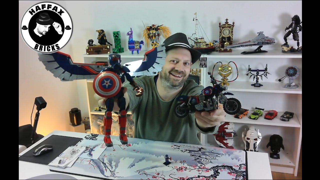 "Avengers versammelt euch!" - 2 Sets zu Captain America - HAFFAX Bricks