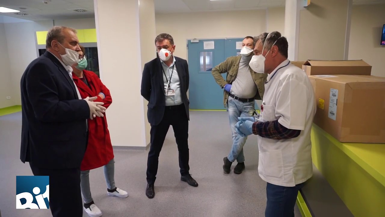 Spitalul Orășenesc Mioveni a primit aparatul pentru teste COVID