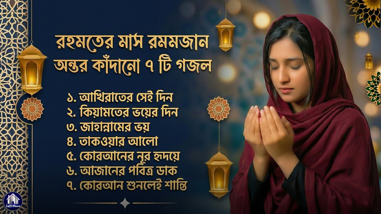 রহমতের মাস রমজান অন্তর কাঁদানো ৭ টি গজল 🤲 Bangla Romjaner gojol |রমজানের গজল ২০২৬ | Deshi Lofi House