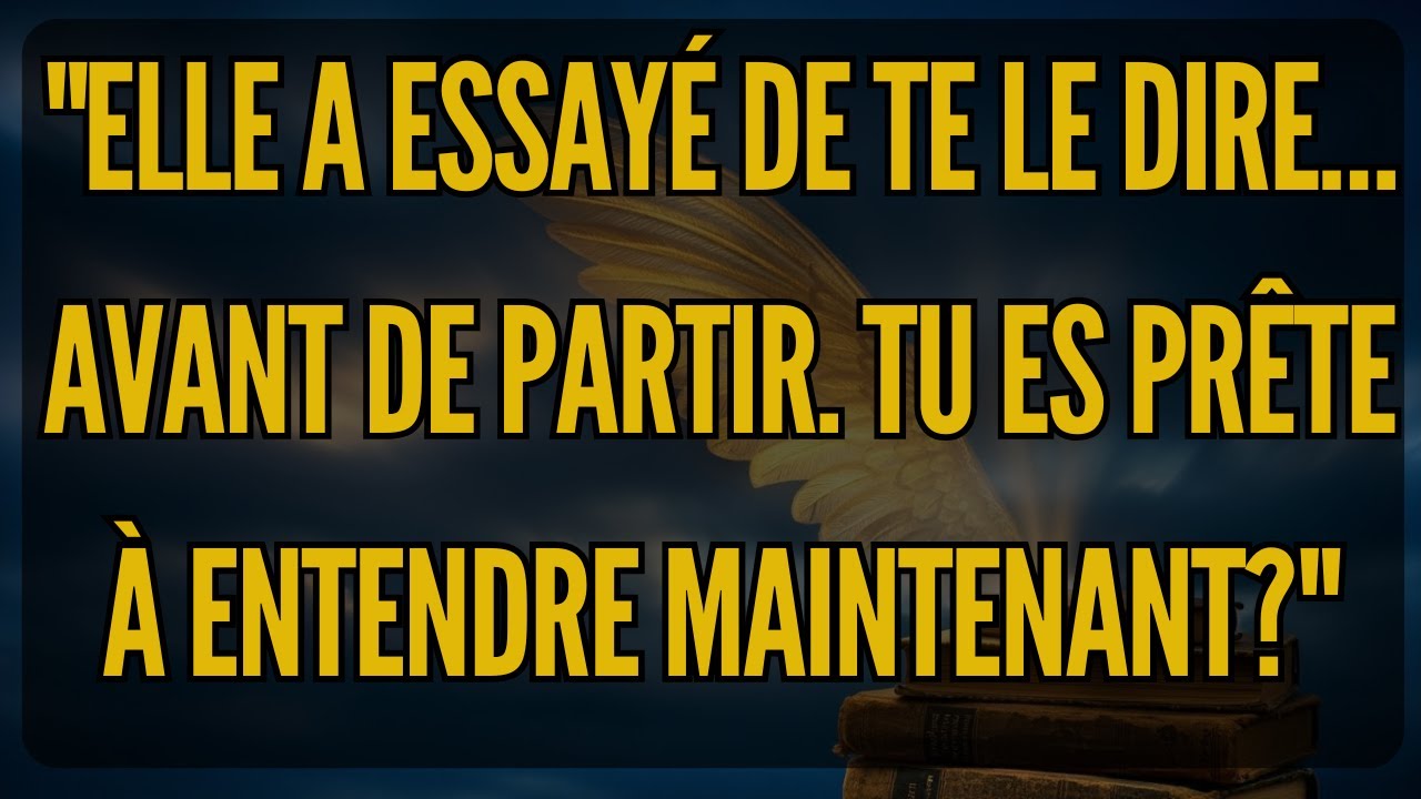 Un ANGE vous supplie d’écouter:ce que cette âme veut vous dire au sujet de quelqu’un que vous aimez