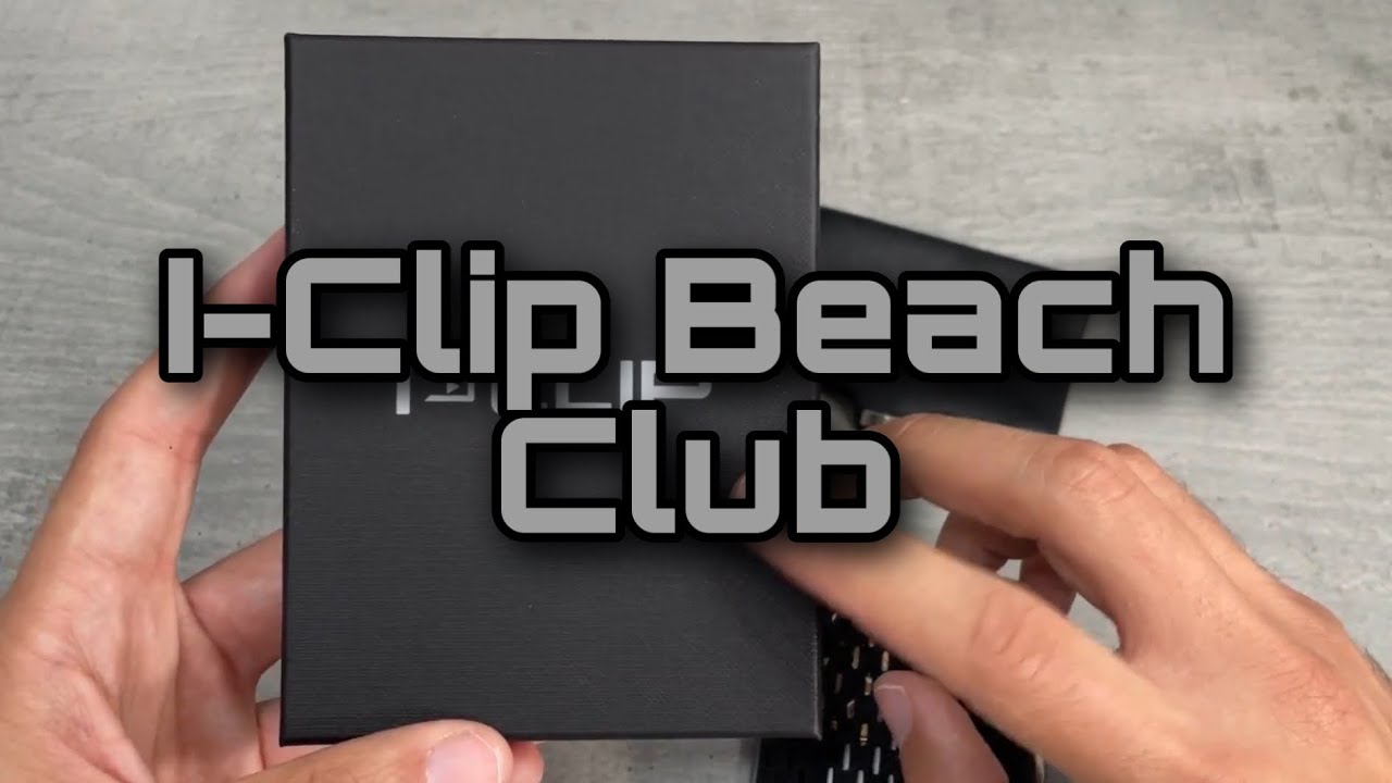 I-clip Beach Club - il miglior portafogli compatto (anche con comparto per monete)