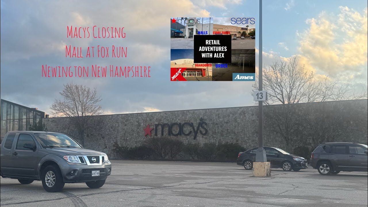 Магазин Macy's закрывается в торговом центре Fox Run Mall в Ньюингтоне, штат Нью-Гэмпшир.