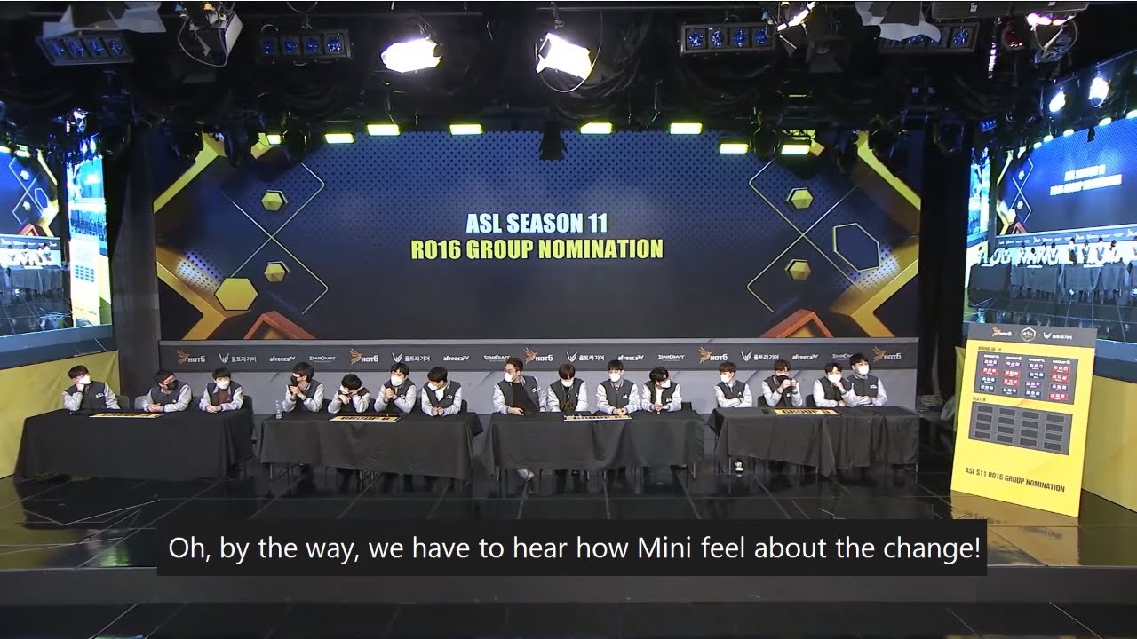 [ENG] AfreecaTV StarLeague(ASL) S11 Ro.16 Group Nomination (Tastosis)