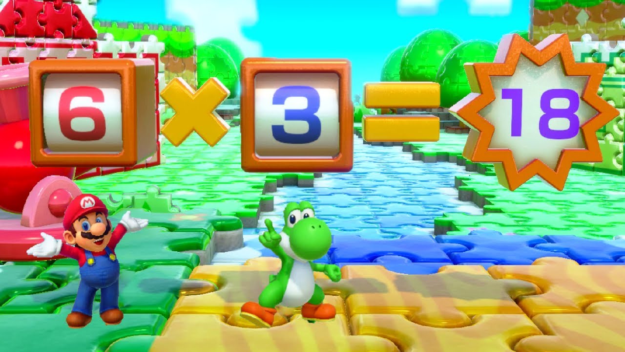 Super Mario Party Minigames - Yoshi vs Mario vs Luigi vs Peach (Master CPU)
