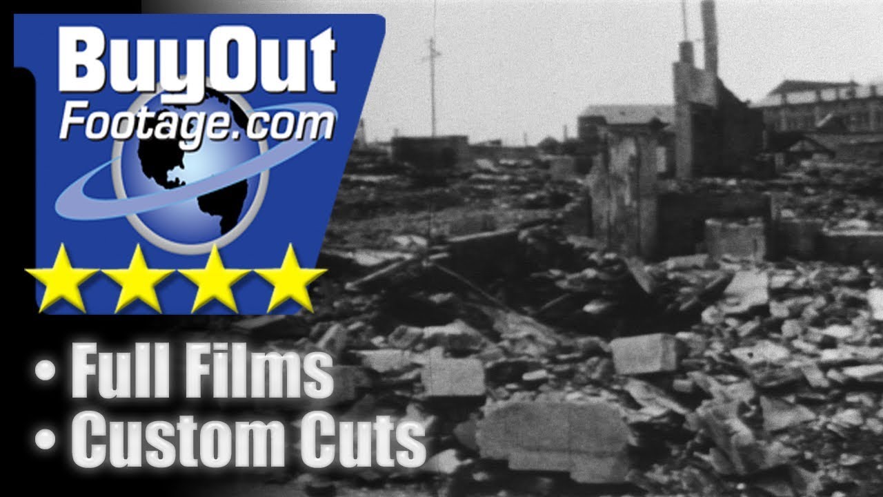 1953 Seoul South Korea Mostly Destroyed - Korean War Stock Video Archive