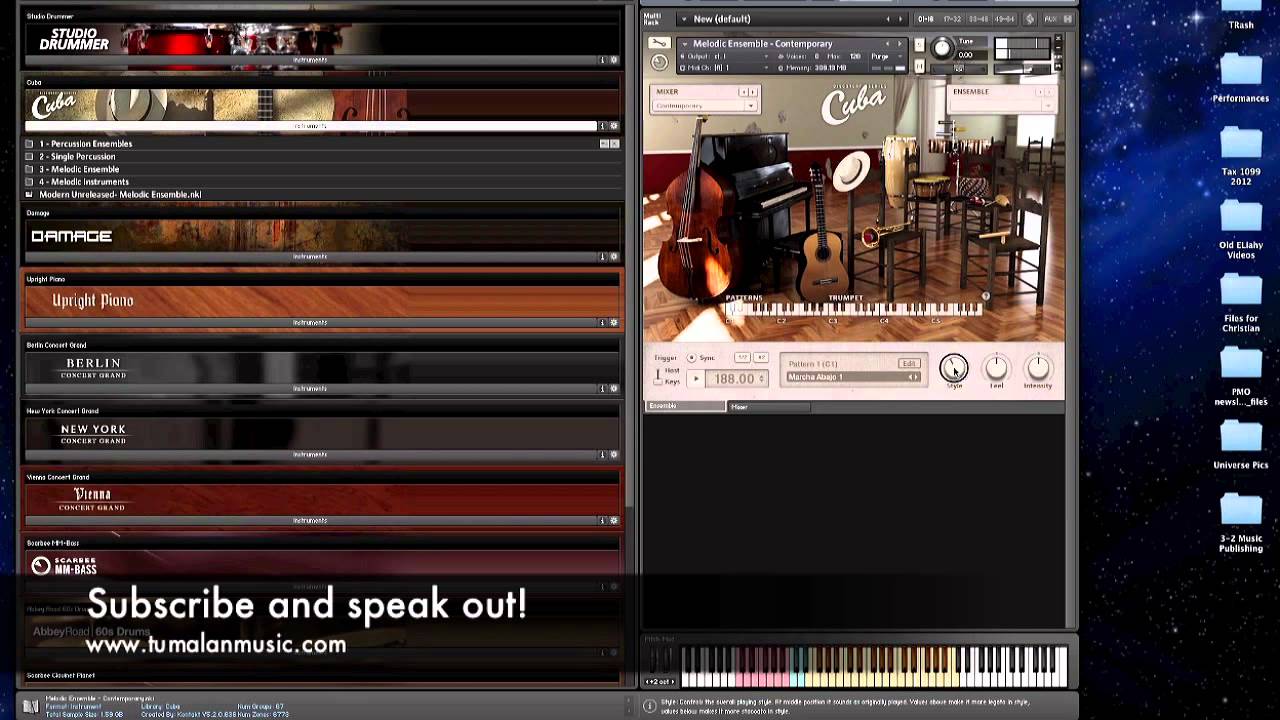 Native Instruments Cuba (Tutorial) 1/3