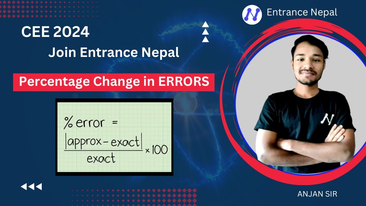 Percentage Change in errors l CEE 2024