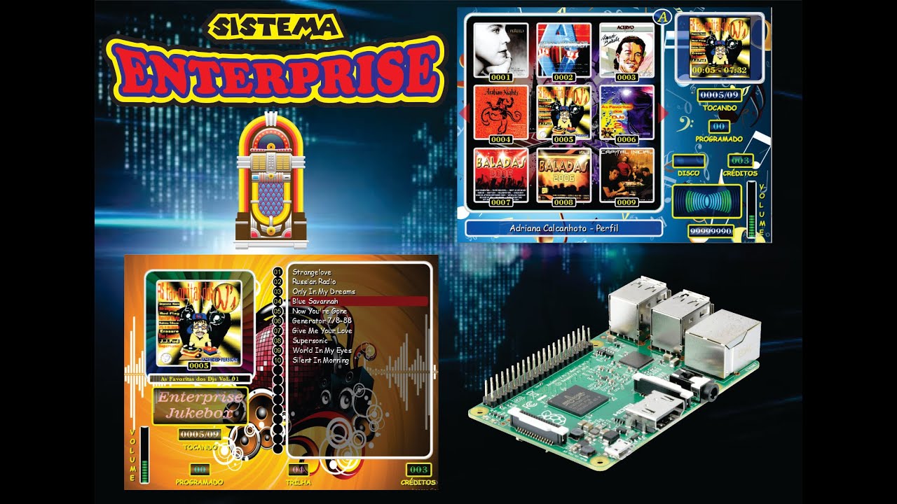 Jukebox e Videokê com Raspberry Pi - Licença não comercial