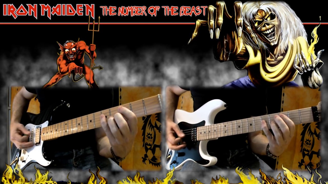 Iron Maiden - The Number Of The Beast Guitar Cover