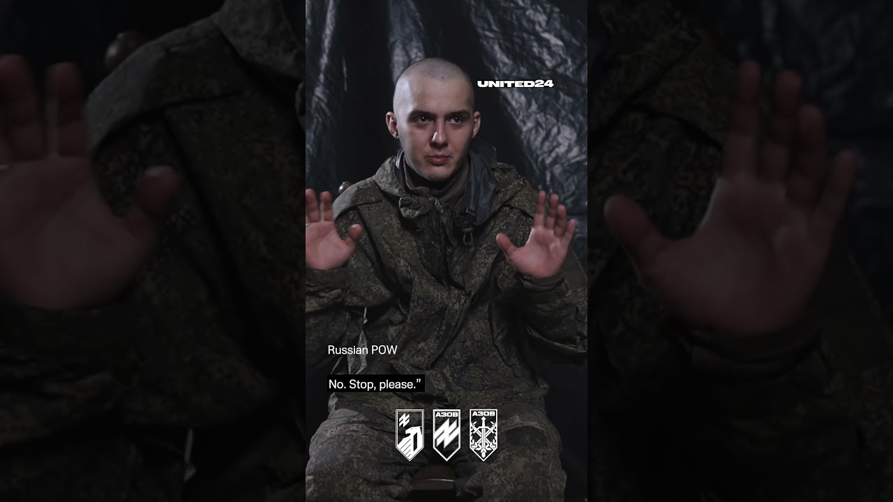 Azov International Battalion Fighters Capture Russian Soldiers #warinukraine