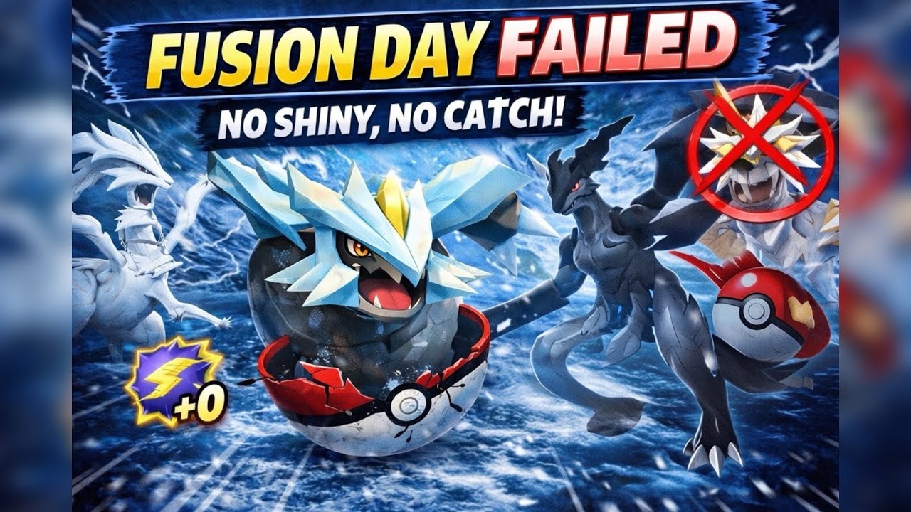 *New* Kyurem Fusion Day Was a DISASTER 😡 | Reshiram & Zekrom Pokémon GO 