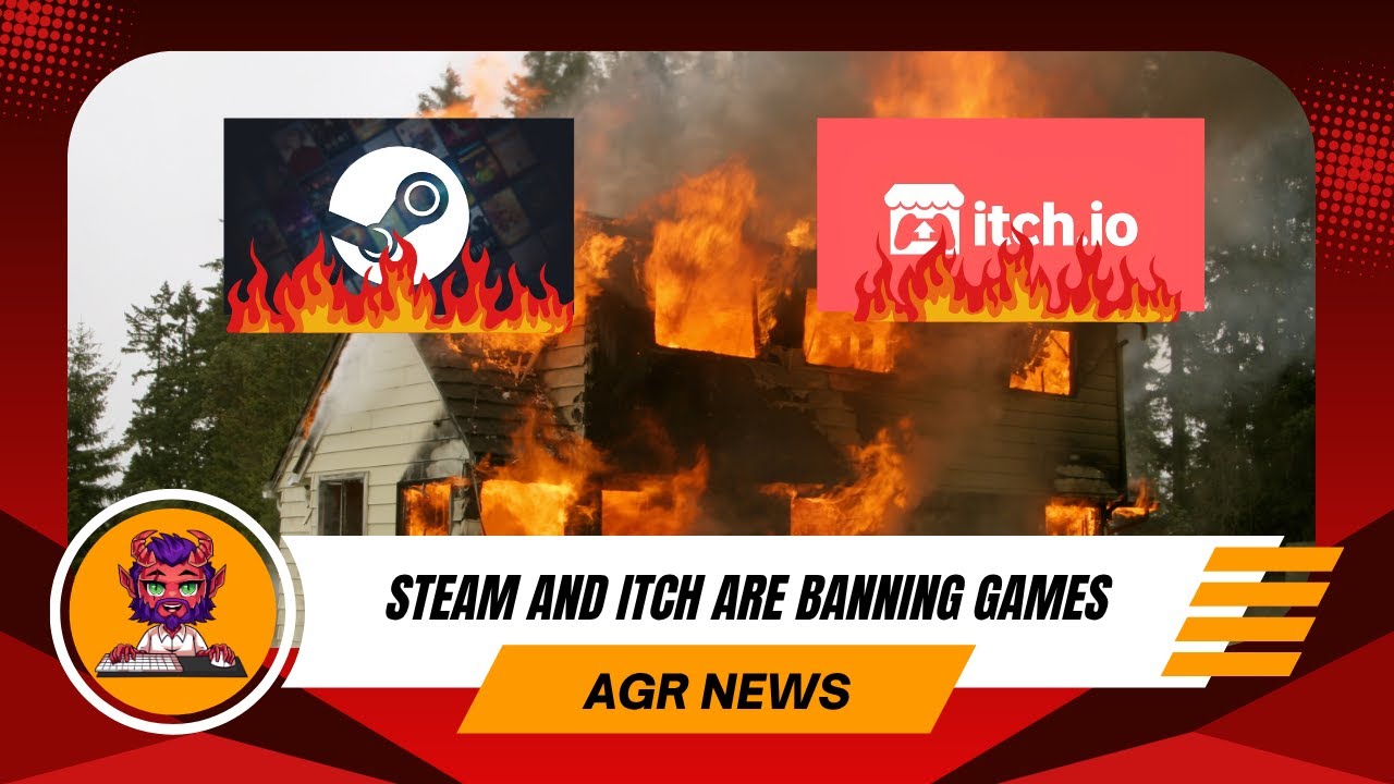 The Game Ban Wave Is Real &ndash; Steam & Itch.io Censorship!