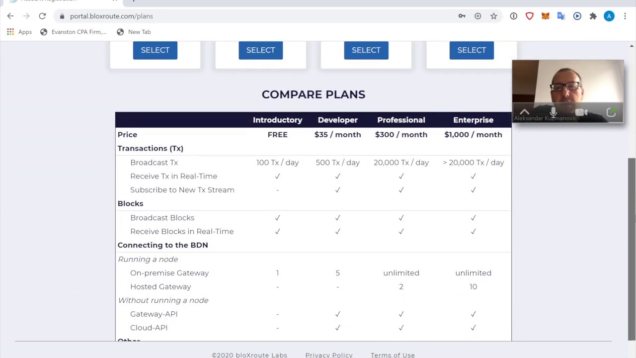 How to Register an Account with bloXroute