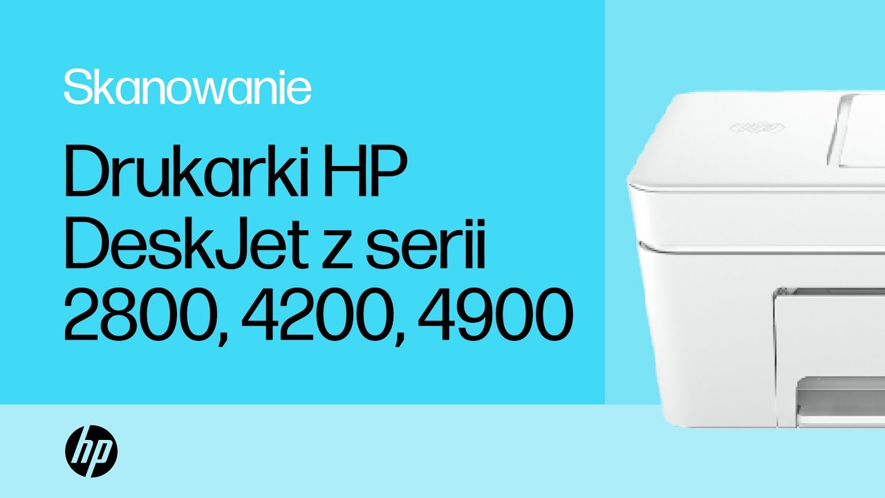 Skanowanie z drukarki | Drukarki HP DeskJet z serii 2800, 4200, 4900 | HP Support