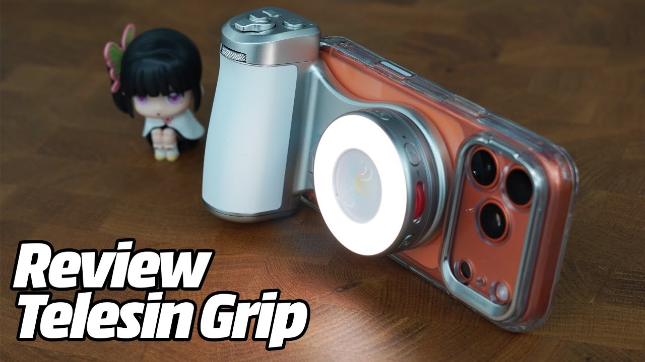 Eleva el Nivel de Fotografia de tu iPhone con este Accesorio - Telesin Grip para Creadores