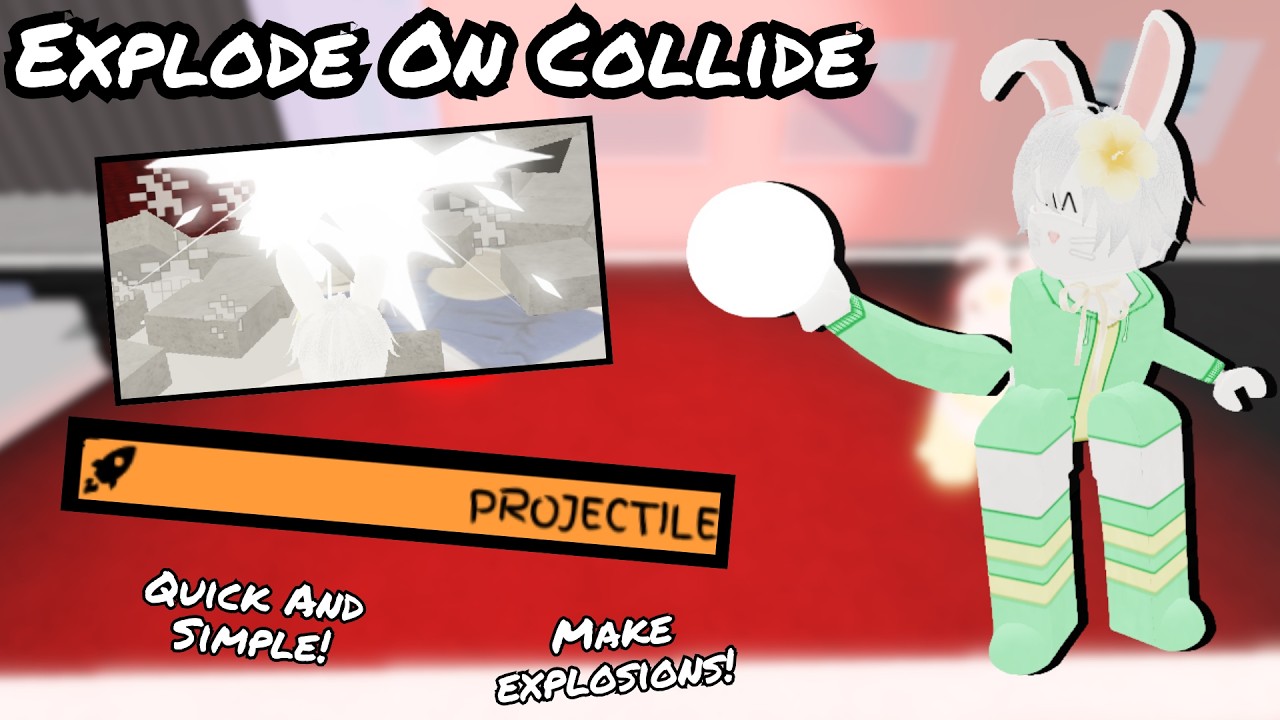 How To Make Projectile Node Explode On Collision In JJS Skill Builder