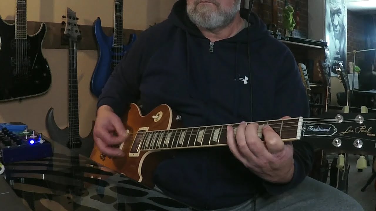 W.A.S.P. - The Flame (Rhythm Guitar Cover)