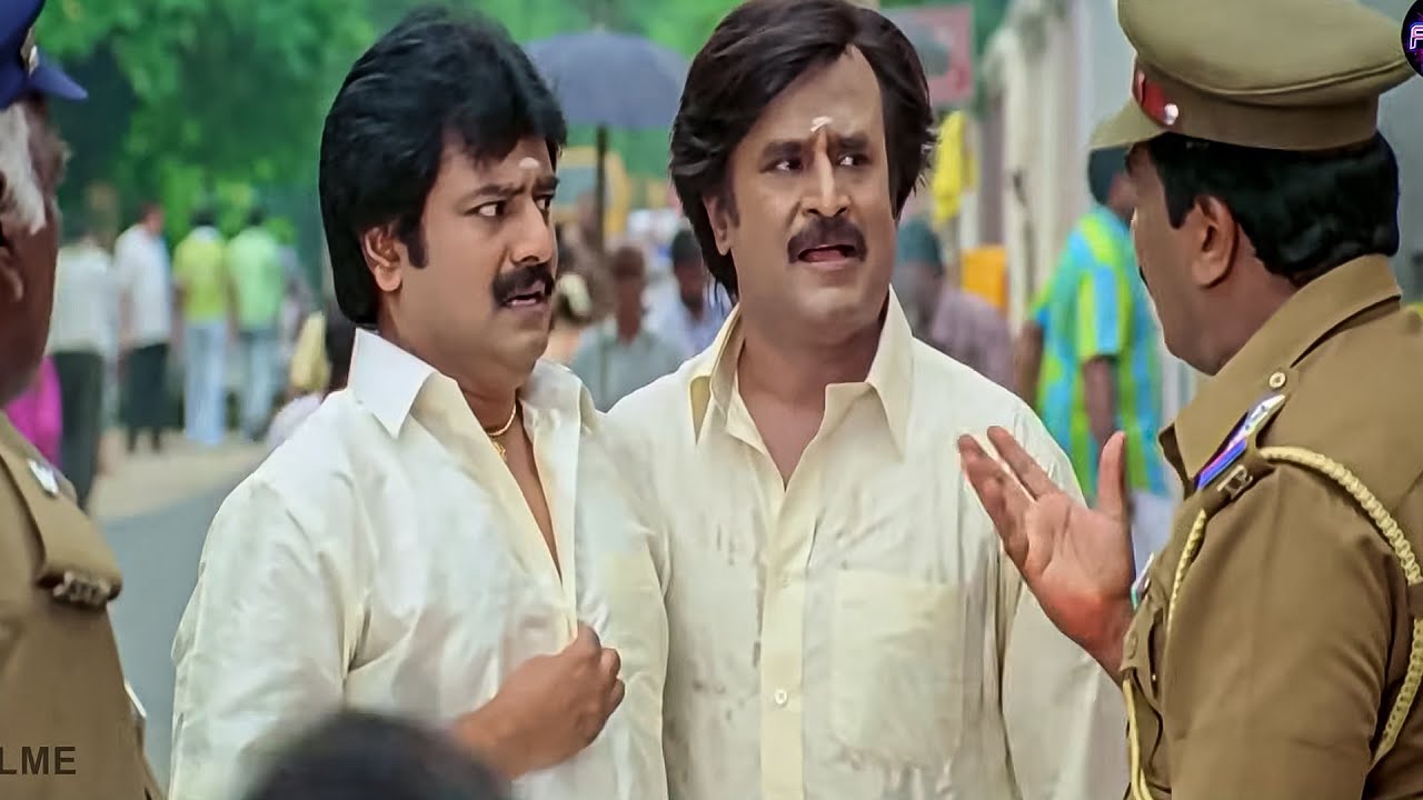 Rajinikanth And Vivek (actor) Funny Comedy Scene | Telugu Comedy Scenes | Filme Telugu