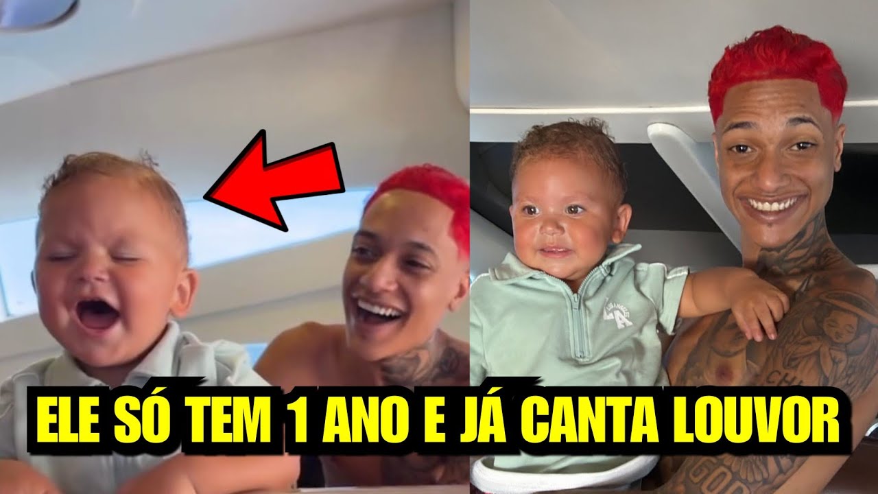 ORUAM VIRALIZA CANTANDO LOUVOR COM O FILHO DO CHRYS DIAS DE APENAS 1 ANO 