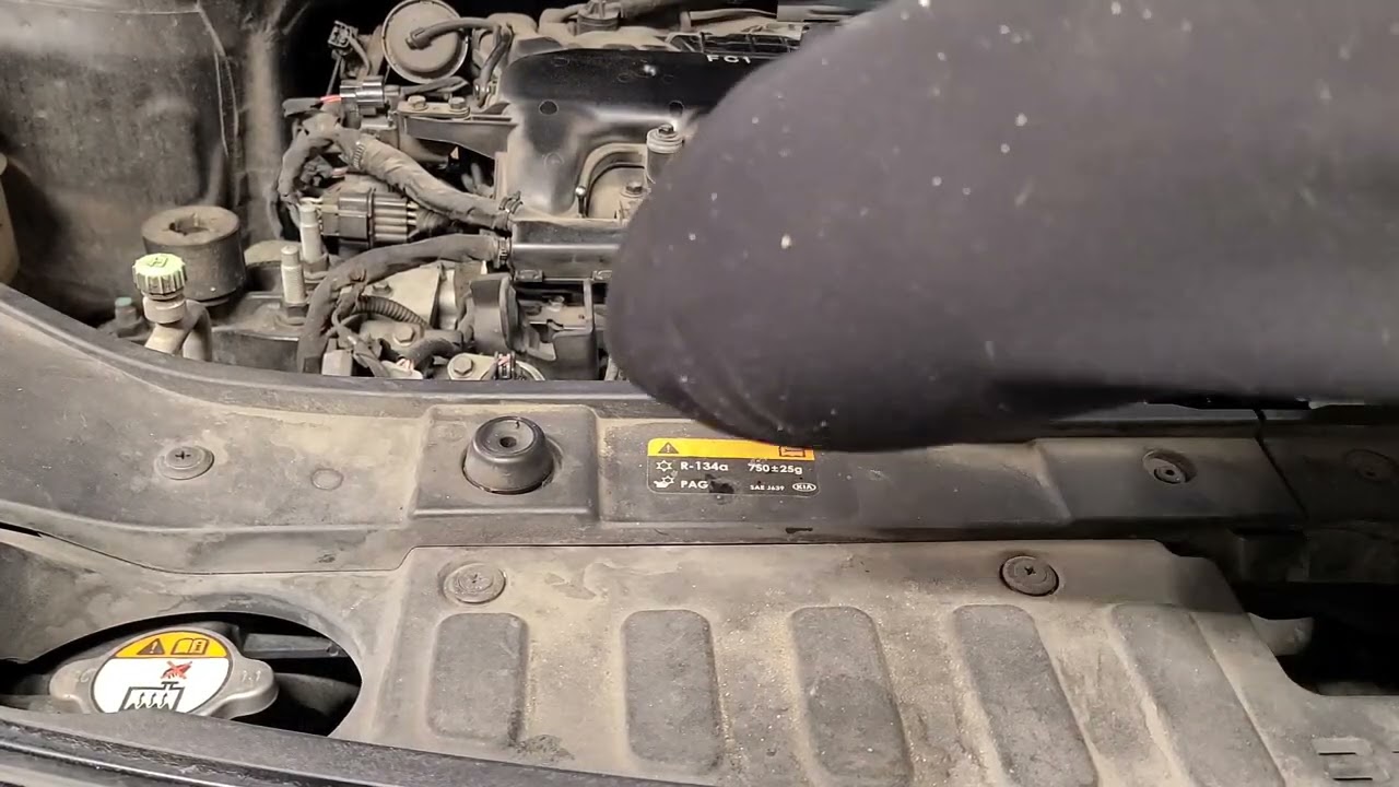 Замена масла в Kis Sorento SX v6 2015 года