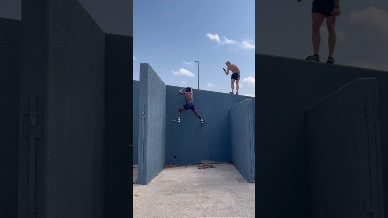 Pt 2. Crazy Parkour Wallrun!