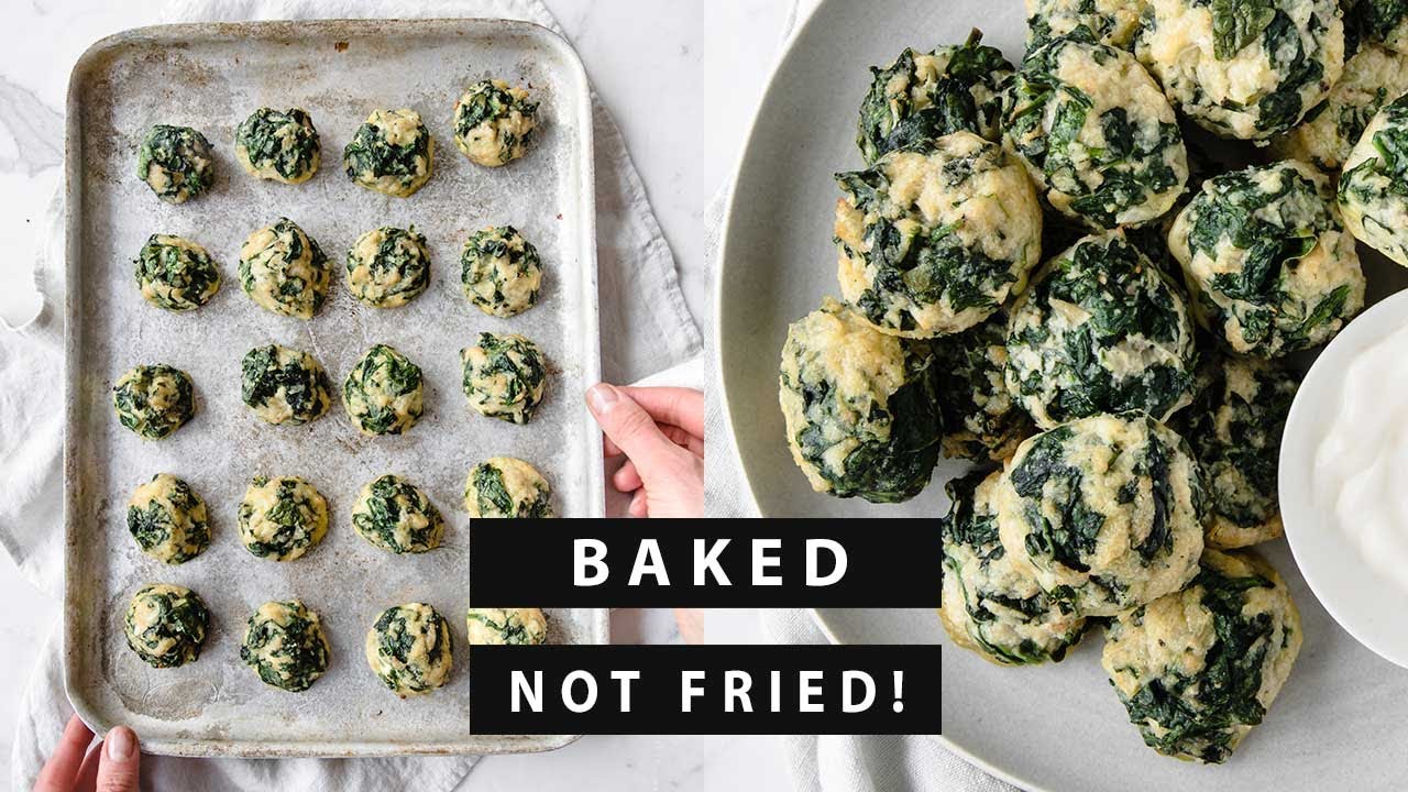 Spinach Balls | Easy Parmesan Spinach Bites